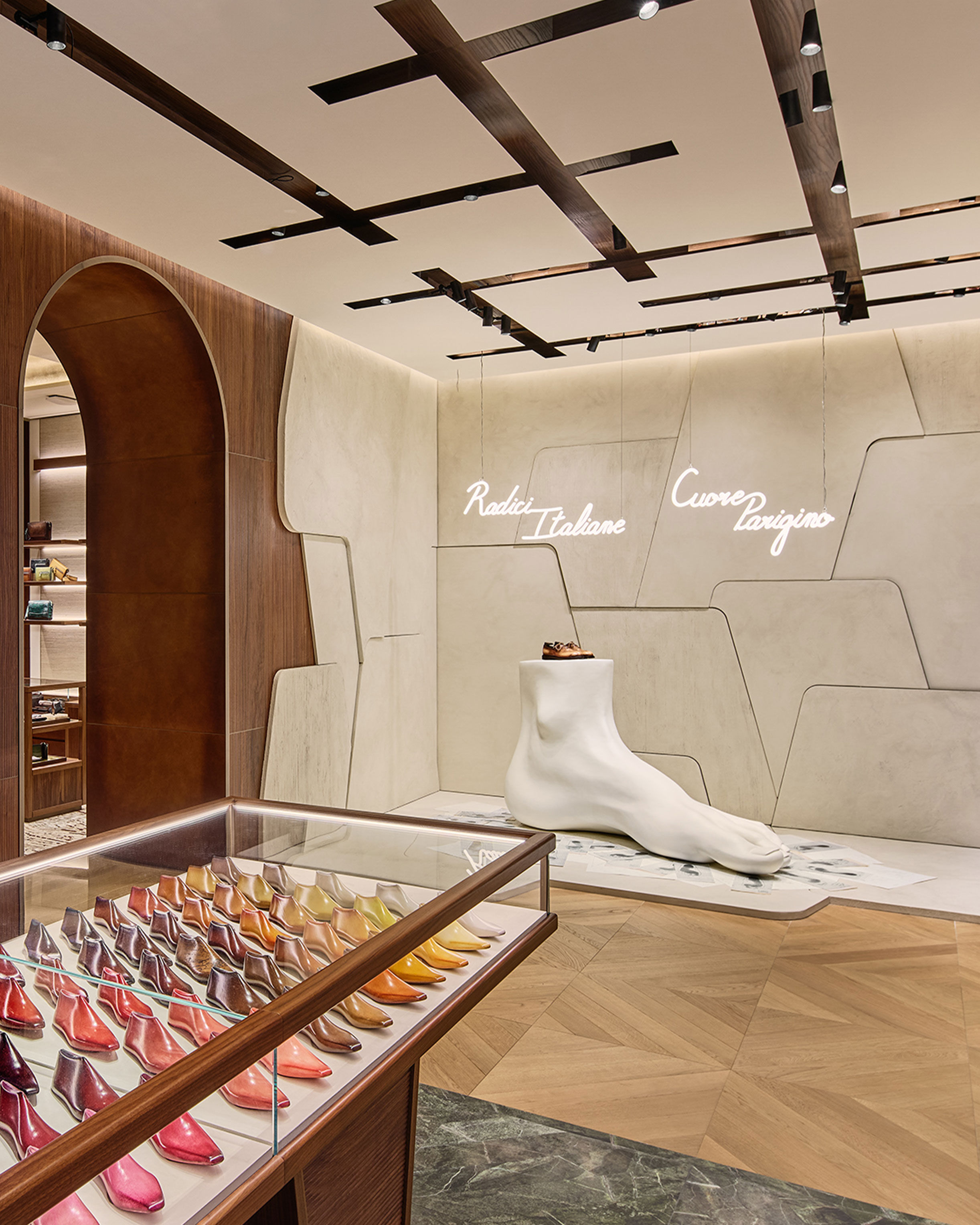 New Milan store celebrates Berluti's dual French-Italian heritage